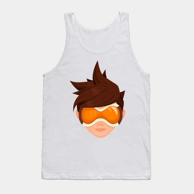 Tracer Tank Top by Mellamanpel